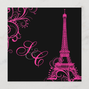 Invitación PixDezines la tour eiffel/paris