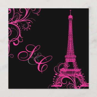 Invitación PixDezines la tour eiffel/paris