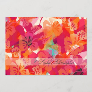 Invitación PixDezines Maui Hibiscus