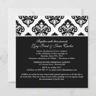 Invitación PixDezines Olivia Damask