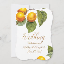 Invitación PixDezines Orchard / Melocotones / Redoute