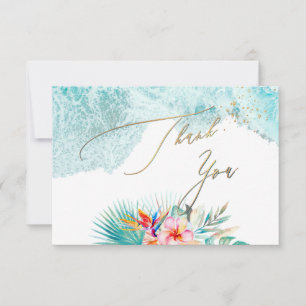 Invitación PixDezines Paraíso Tropical de la Playa Gracias