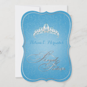 Invitación PixDezines Rossi Sweet 16 tiara/DIYback!!
