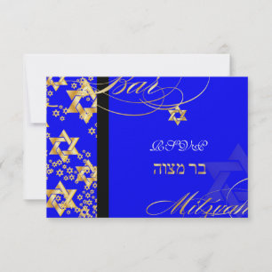 Invitación PixDezines rsvp, Bar Mitzvah/DIY color de fondo