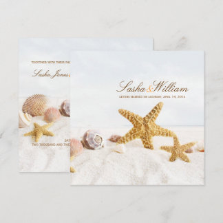 Invitación PixDezines Seashells/Invitaciones a la Playa/DIY