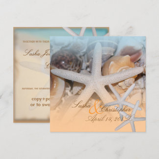 Invitación PixDezines Under, Starfish/Invitaciones