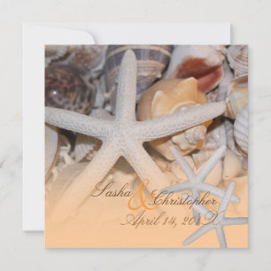 Invitación PixDezines Under, Starfish/Invitaciones