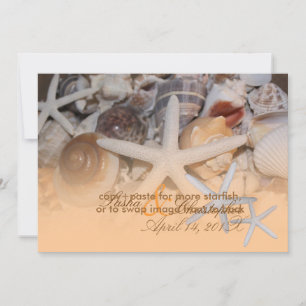 Invitación PixDezines Under, Starfish/Invitaciones