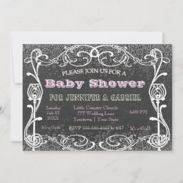 Invitación Pizarra | BABY SHOWER