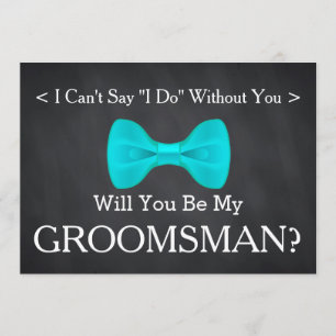 Invitación Pizarra usted será mi padrino de boda