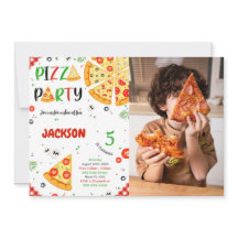 Pizza Birthday Foto invitada