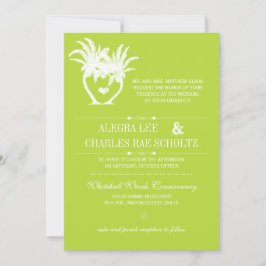 Invitación Placa De Destino Para El Árbol De Paletas De Playa