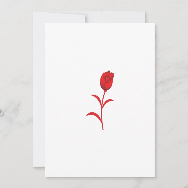 Invitación plana (Anverso)