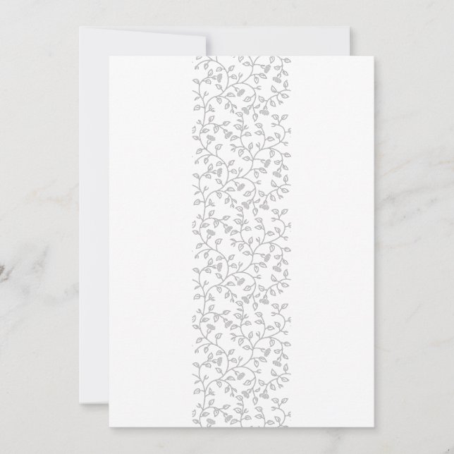 Invitación plana (Anverso)