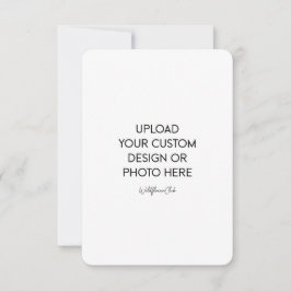 Invitación plana de 3,5" x 5"