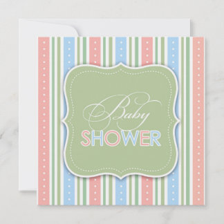 Invitación plana de Baby Shower