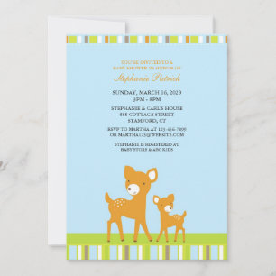 Invitación plana de la fiesta de bienvenida al