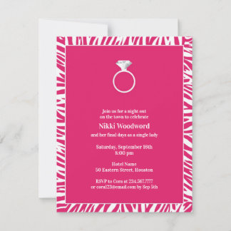 Invitación plana de la fiesta de la bachillerato d