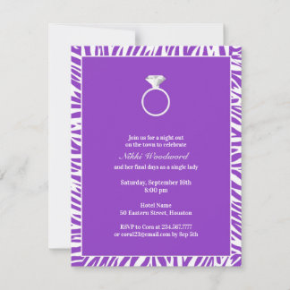 Invitación plana de la fiesta de la bachillerato d