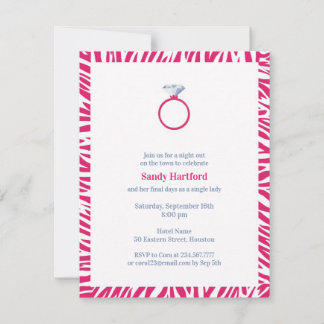 Invitación plana de la fiesta de la bachillerato d