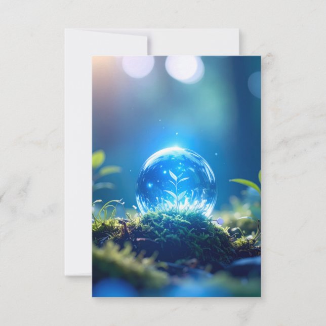 Invitación plana en blanco 3.5x5 firma mate (Anverso)