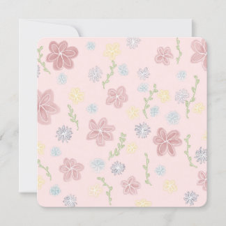 Invitación plana, tamaño: 5,25" x 5,25", papel: se