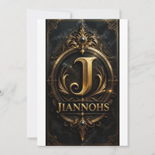 Invitación plana, tamaño: 5" x 7", Papel: Firma M