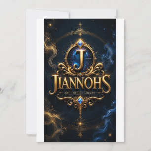 Invitación plana, tamaño: 5" x 7", Papel: Firma M