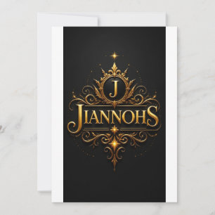 Invitación plana, tamaño: 5" x 7", Papel: Firma M