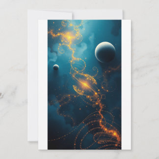 Invitación plana, tamaño: 5" x 7", Papel: Firma M