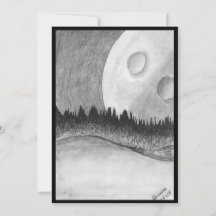 Invitación plana, tamaño: 5" x 7", papel: mate, en