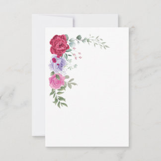 Invitación plana, tamaño: 5" x 7", papel: mate, en