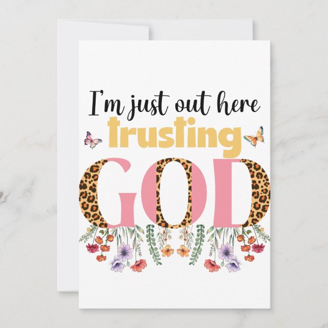 Invitación plana, tamaño: 5" x 7", papel: mate, en (Anverso)