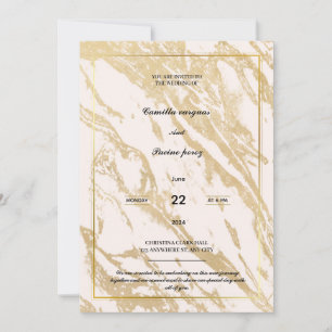 Invitación plana, tamaño: 5" x 7", papel: mate, so