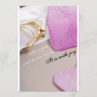 Invitación planes de boda