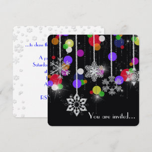 Invitación Planes de Fiesta de invierno