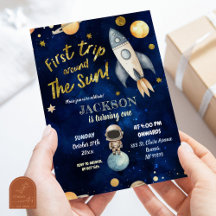 Planet Boy Space Primer Viaje Alrededor Del Cumple