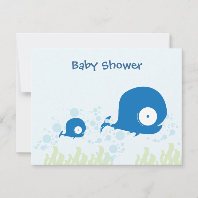 Invitación Planeta orgánico Baby Shower Invitaitons de la (Anverso)