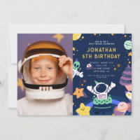 Planetas astronautas espacio-tacular cumpleaños