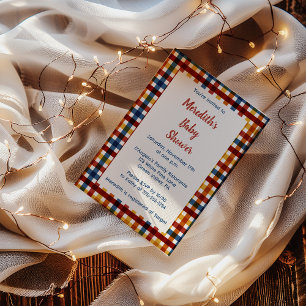 Invitación Plantar a Baby Boy Shower