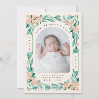 Invitación Plaque Botánico Dulce