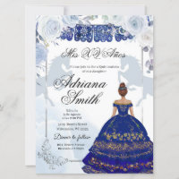 Plata azul de la marina española Mis Quince