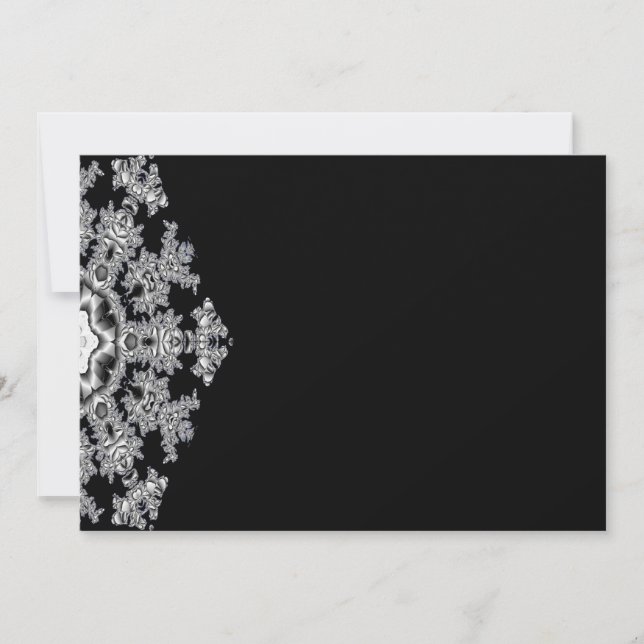 Invitación plateada (Anverso)