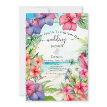 Playa de Hibisco Tropical