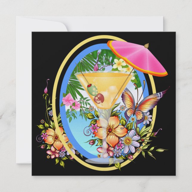 Invitación Playa del Paraíso (Anverso)