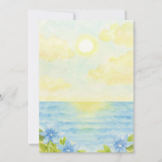 Invitación Playa pintada 