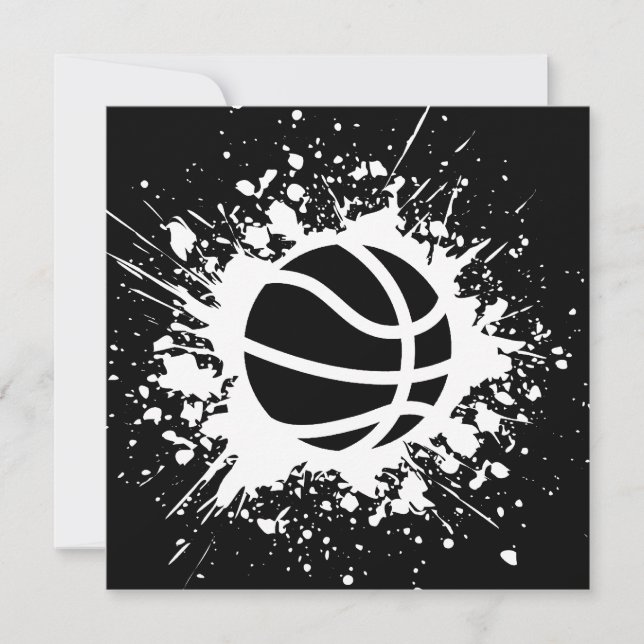 Invitación plaza de baloncesto (Anverso)