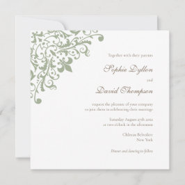 Invitación Plaza de la Flor Verde de Regencia Francesa