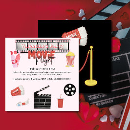 Invitación Plaza de la noche de la película Fiesta de San Val