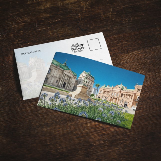 Invitación Plaza de Mayo Buenos Aires Argentina Postcard (Subido por el creador)